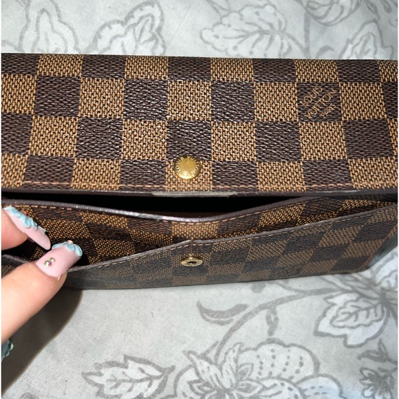 Louis Vuitton Damier Ebene Canvas Long Wallet - Picture 7 of 12